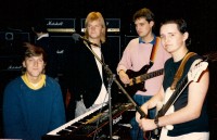 Blood & Fire (l-r Alvin Allison, Karl Allison, Simon Herbert, Jon
Brooks; Simon Barnett not shown)