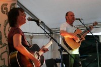 Cathy Burton and Paul Field