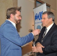 Paul Calvert interviewing Chris Mitchell