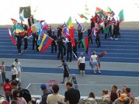 Worship with flags