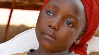 Goodness, slashed by Fulani militants who attacked her village
(Picture by Andrew Boyd)