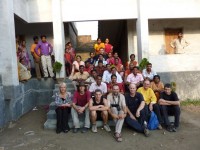 With the staff and helpers at the Love Bangladesh project