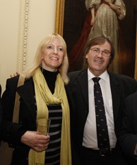 Chris and Kerry Cole at Number 10
