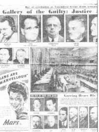Figure 5.2 Twelve Nazis to hang. Source: Daily Graphic, October
2nd. 1946.
