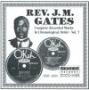 Product Image: Rev J M Gates - Complete Recorded Works In Chronological Order Vol 7: 1929-1930