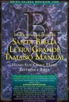 B&h Espanol Editorial Sta - Santa Biblia Letra Grande Tamano Manual/Hand Size Giant Print Reference Bible